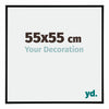 Kent Aluminium Photo Frame 55x55cm Black Matt Front Size | Yourdecoration.co.uk