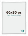 Kent Aluminium Photo Frame 60x80cm Platinum Front Size | Yourdecoration.co.uk