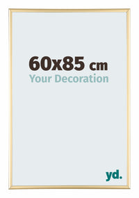 Kent Aluminium Photo Frame 60x85cm Gold Front Size | Yourdecoration.co.uk