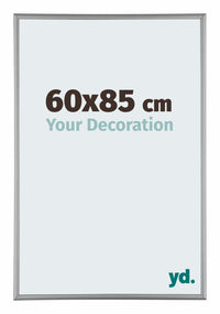 Kent Aluminium Photo Frame 60x85cm Platinum Front Size | Yourdecoration.co.uk