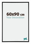 Kent Aluminium Photo Frame 60x90cm Black High Gloss Front Size | Yourdecoration.co.uk