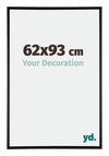 Kent Aluminium Photo Frame 62x93cm Black High Gloss Front Size | Yourdecoration.co.uk