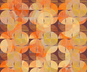 Komar Seventies Swing Non Woven Wall Murals 300x250cm 3 panels | Yourdecoration.co.uk