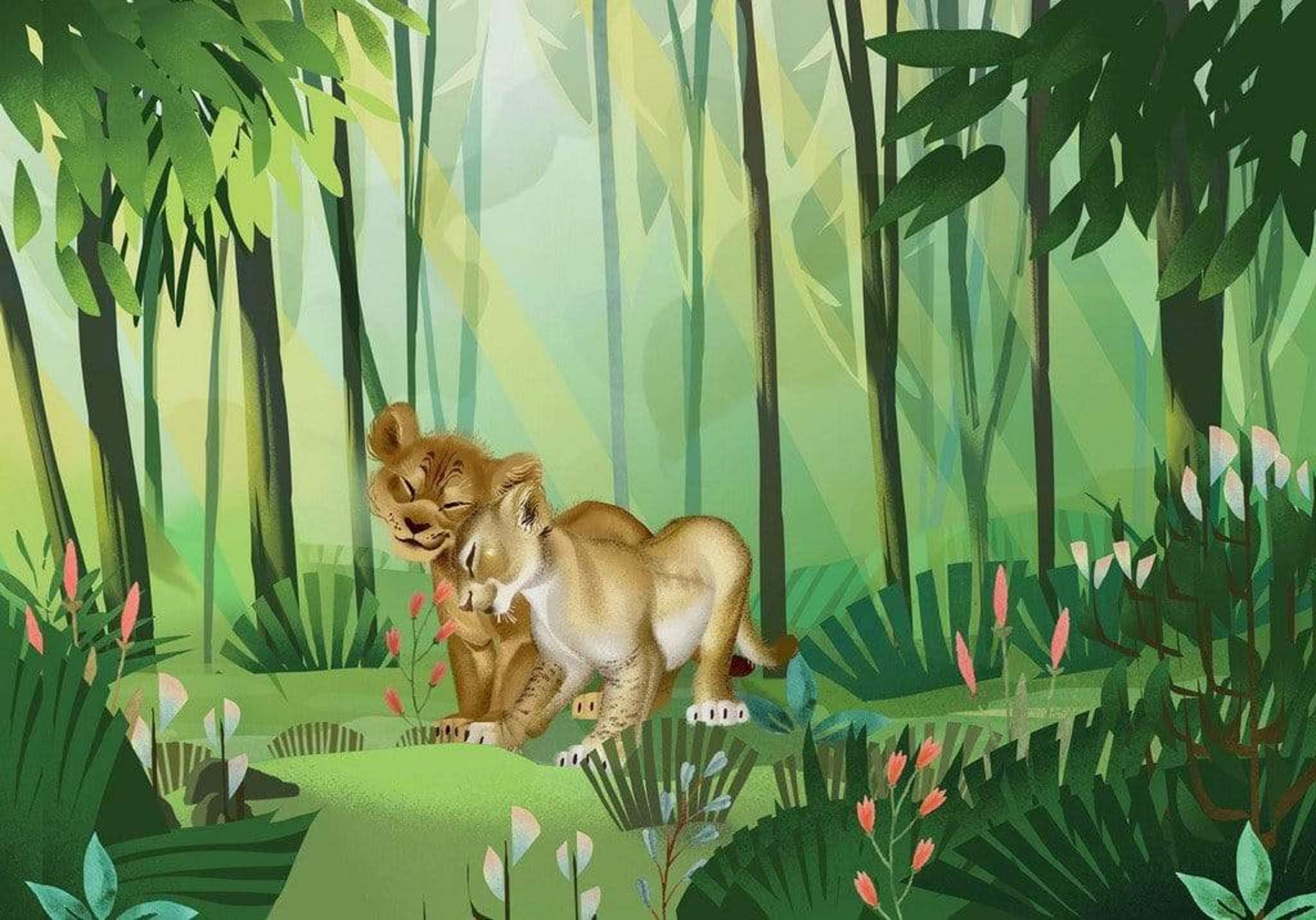 Lion King Wallpaper Mural Bedroom