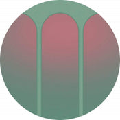 Komar Three Doors Wall Mural 125x125cm Round | Yourdecoration.co.uk