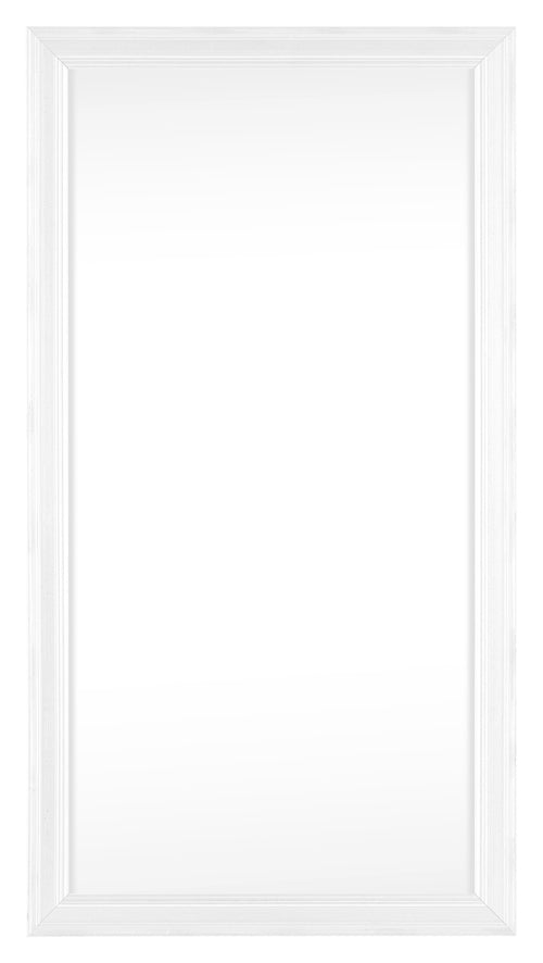 Lincoln Wood Photo Frame 20x40cm White Front | Yourdecoration.co.uk