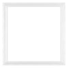 Lincoln Wood Photo Frame 25x25cm White Front | Yourdecoration.co.uk
