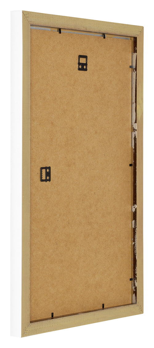 Lincoln Wood Photo Frame 30x50cm White Back Oblique | Yourdecoration.co.uk