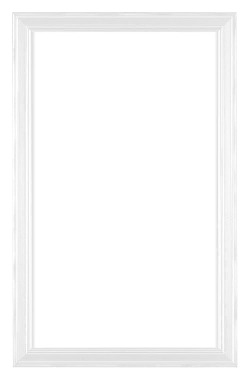 Lincoln Wood Photo Frame 30x50cm White Front | Yourdecoration.co.uk