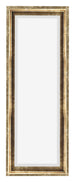 Lyon MDF Canvas Floater Frame 1 3 Gold Antique Front | Yourdecoration.co.uk