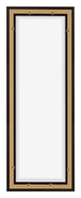 Lyon MDF Canvas Floater Frame 1 3 Oak Dark Back | Yourdecoration.co.uk