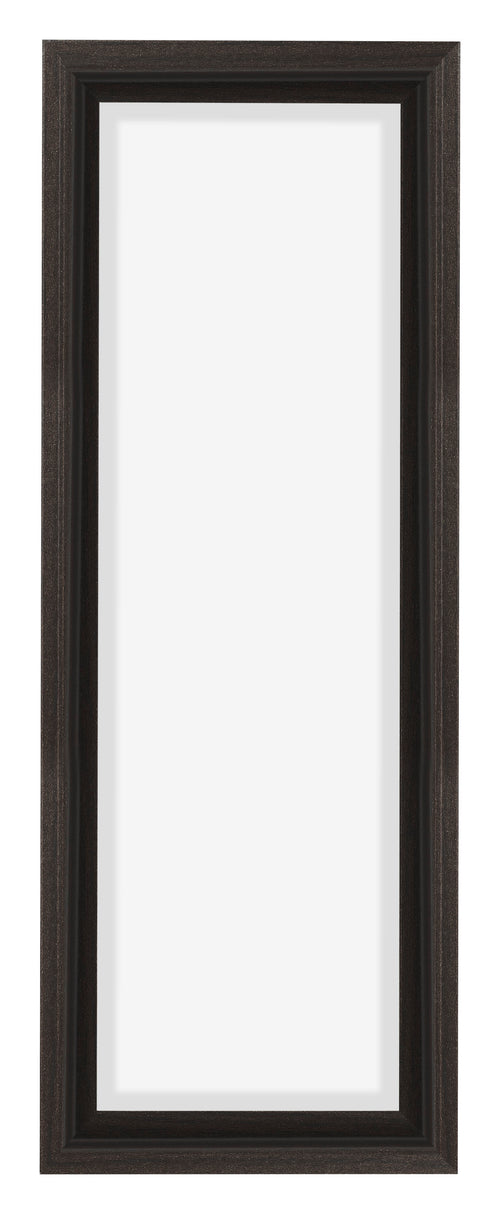 Lyon MDF Canvas Floater Frame 1 3 Oak Dark Front | Yourdecoration.co.uk