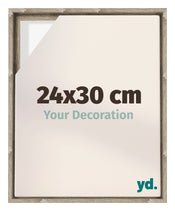 Lyon MDF Canvas Floater Frame 24x30cm Sonoma Oak Voorzijde Maat | Yourdecoration.co.uk