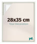 Lyon MDF Canvas Floater Frame 28x35cm White Matte Front Size | Yourdecoration.co.uk