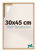 Lyon MDF Canvas Floater Frame 30x45cm Beech Front Size | Yourdecoration.co.uk