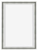 Lyon MDF Canvas Floater Frame 5 7 Silver Matte Front | Yourdecoration.co.uk