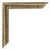 Lyon MDF Canvas Floater Frame Gold Antique Corner | Yourdecoration.co.uk