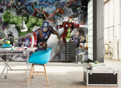 Marvel Avengers Assemble Interior Wall Mural DX8 173 | Yourdecoration.co.uk