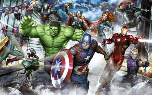 Marvel Avengers Assemble Wall Mural DX8 173 | Yourdecoration.co.uk