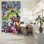 Marvel Avengers Protect Interior Wall Mural DX3 180 | Yourdecoration.co.uk