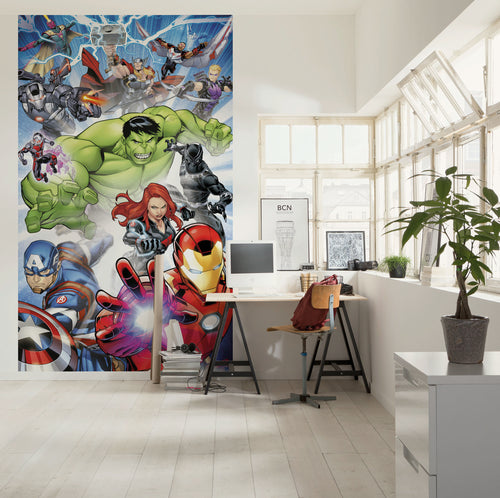 Marvel Avengers Protect Interior Wall Mural DX3 180 | Yourdecoration.co.uk
