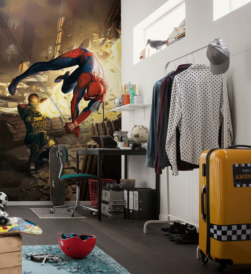 Marvel Spider Man Dodge Interior Wall Mural DX3 188 | Yourdecoration.co.uk