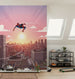 Marvel Spider Man Swinging through The Air Interior Wall Mural DX4 209 | Yourdecoration.co.uk