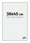Miami Aluminium Photo Frame 30x45cm Silver Matt Front Size | Yourdecoration.co.uk