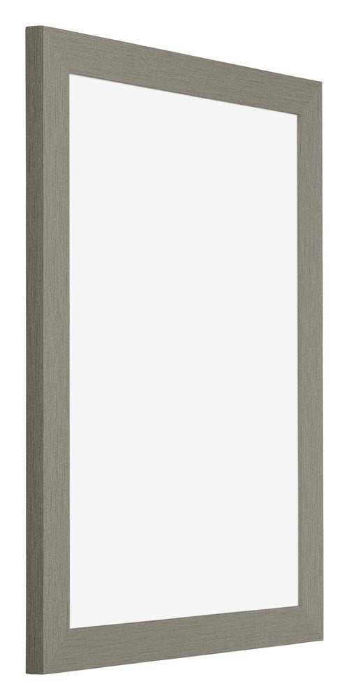Mura MDF Photo Frame 18x24cm Gray Front Oblique | Yourdecoration.co.uk