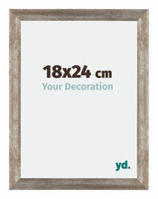 Mura MDF Photo Frame 18x24cm Metal Vintage Front Size | Yourdecoration.co.uk