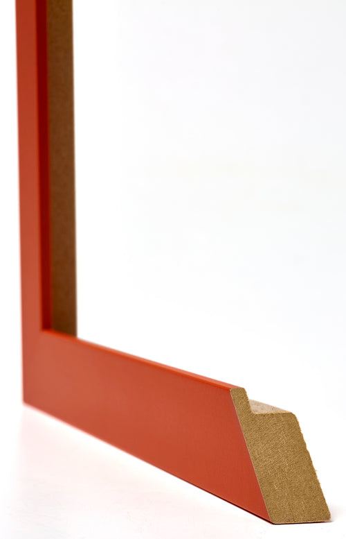 Mura MDF Photo Frame 18x24cm Orange Detail Intersection | Yourdecoration.co.uk