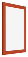 Mura MDF Photo Frame 18x24cm Orange Front Oblique | Yourdecoration.co.uk
