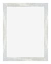 Mura MDF Photo Frame 18x24cm Silver Glossy Vintage Front | Yourdecoration.co.uk