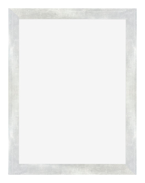 Mura MDF Photo Frame 18x24cm Silver Glossy Vintage Front | Yourdecoration.co.uk