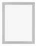 Mura MDF Photo Frame 18x24cm Silver Matte Front | Yourdecoration.co.uk