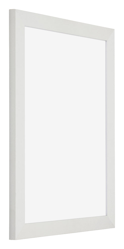 Mura MDF Photo Frame 18x24cm White Matte Front Oblique | Yourdecoration.co.uk