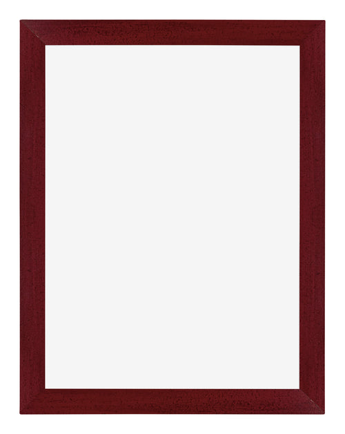 Mura MDF Photo Frame 18x24cm Winered Wiped Front | Yourdecoration.co.uk