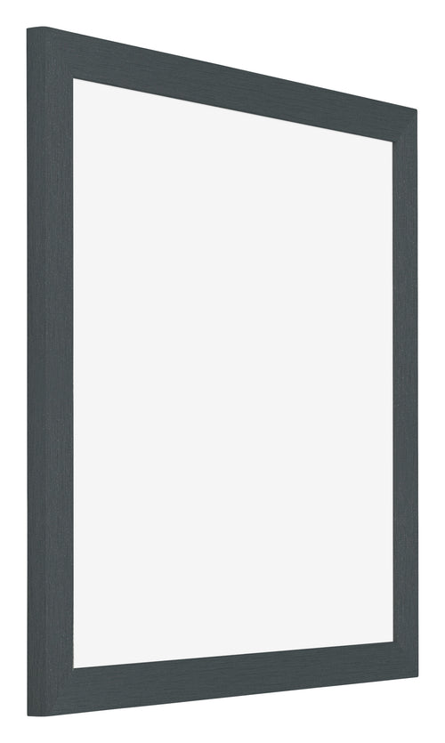 Mura MDF Photo Frame 20x20cm Anthracite Front Oblique | Yourdecoration.co.uk