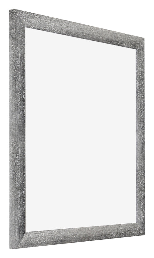 Mura MDF Photo Frame 20x20cm Gray Wiped Front Oblique | Yourdecoration.co.uk