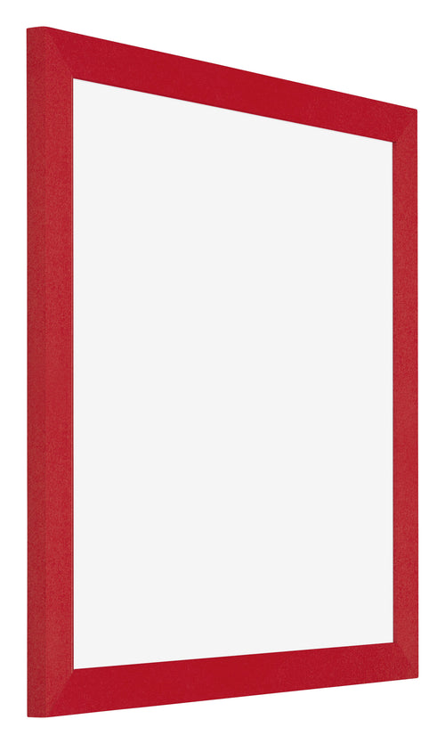 Mura MDF Photo Frame 20x20cm Red Front Oblique | Yourdecoration.co.uk