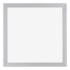 Mura MDF Photo Frame 20x20cm Silver Matte Front | Yourdecoration.co.uk