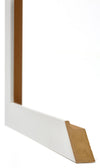Mura MDF Photo Frame 20x20cm White Matte Detail Intersection | Yourdecoration.co.uk