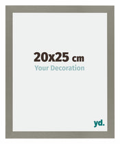 Mura MDF Photo Frame 20x25cm Gray Front Size | Yourdecoration.co.uk