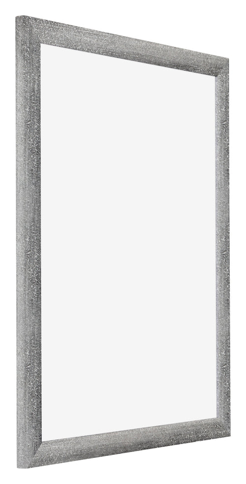 Mura MDF Photo Frame 20x25cm Gray Wiped Front Oblique | Yourdecoration.co.uk