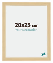 Mura MDF Photo Frame 20x25cm Maple Decor Front Size | Yourdecoration.co.uk