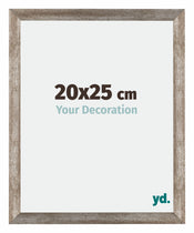 Mura MDF Photo Frame 20x25cm Metal Vintage Front Size | Yourdecoration.co.uk