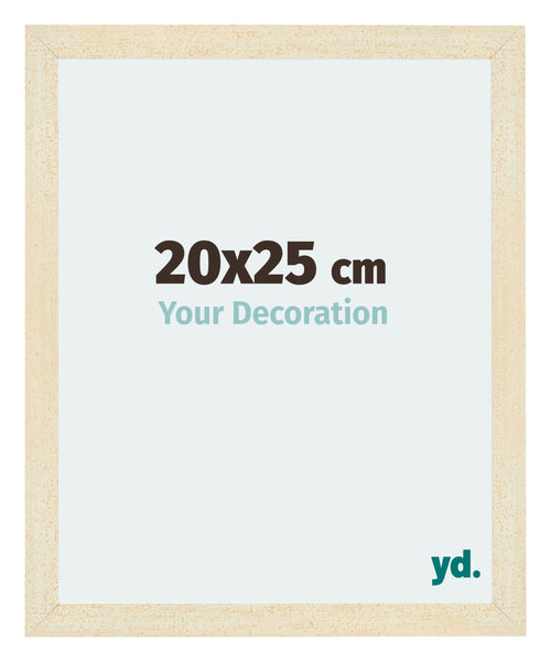 Mura MDF Photo Frame 20x25cm Sand Wiped Front Size | Yourdecoration.co.uk
