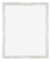 Mura MDF Photo Frame 20x25cm Silver Glossy Vintage Front | Yourdecoration.co.uk