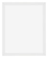 Mura MDF Photo Frame 20x25cm White High Gloss Front | Yourdecoration.co.uk
