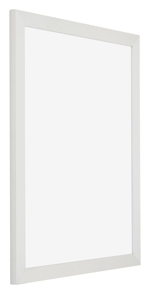 Mura MDF Photo Frame 20x25cm White Matte Front Oblique | Yourdecoration.co.uk